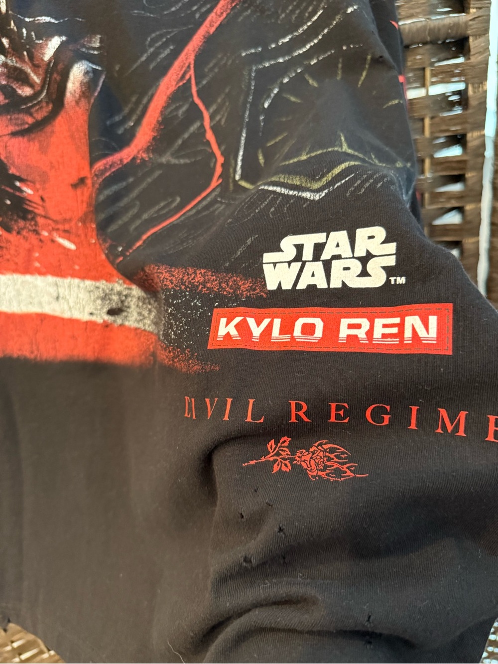 *NEW*Sz XL* Civil Regime * Star Wars Kylo Ren Long sleeve thermal